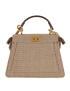 Mini ISeeU Peekaboo, &pound;1,400, Handbags, Brown, Wool, Back view